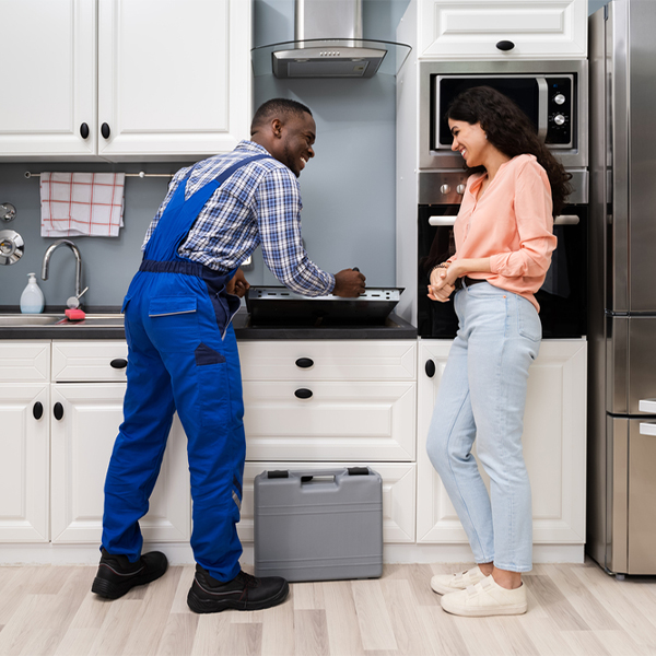 how long does it typically take to complete cooktop repair services in Vanderburgh County